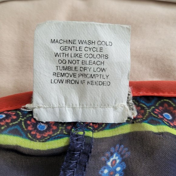 Eyeshadow Long Sleeve Sheer Blouse 2X - Picture 4 of 6